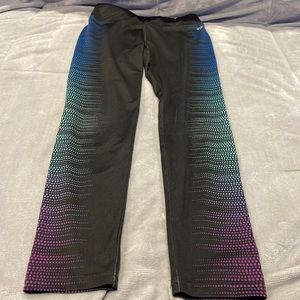 Girls leggings, size 14 youth, multicolored